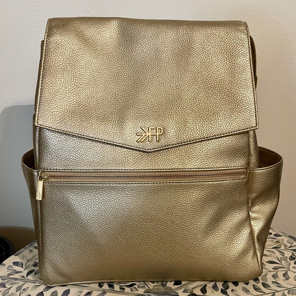 Freshly picked gold diaper bag